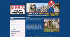 Desktop Screenshot of prohomeservicesmd.com